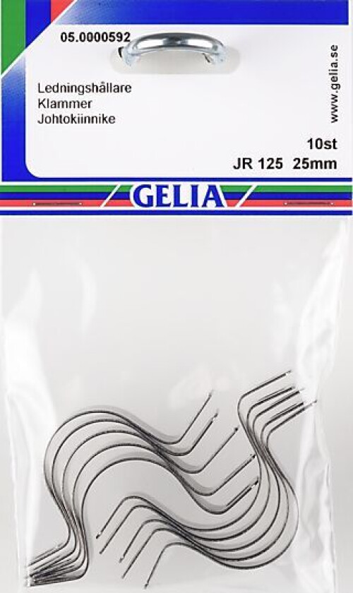 Klammer jr125 10 stk/pose