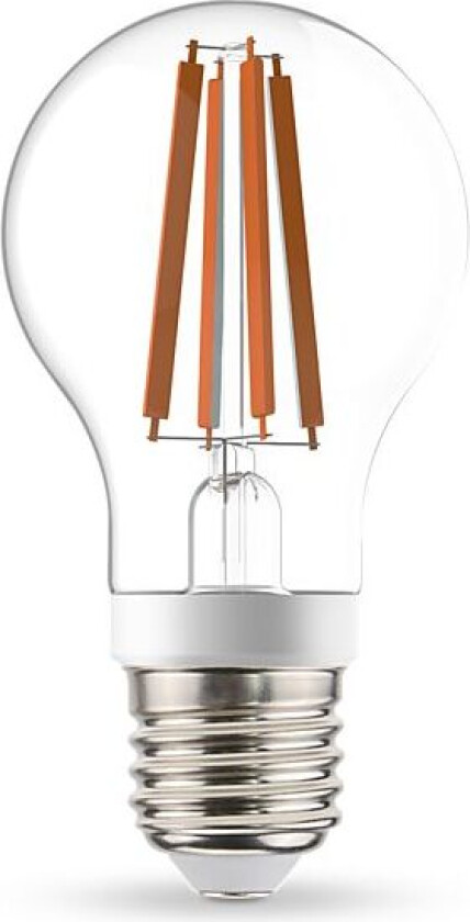 Lyspære led globepære night sensor E27 7 Watt