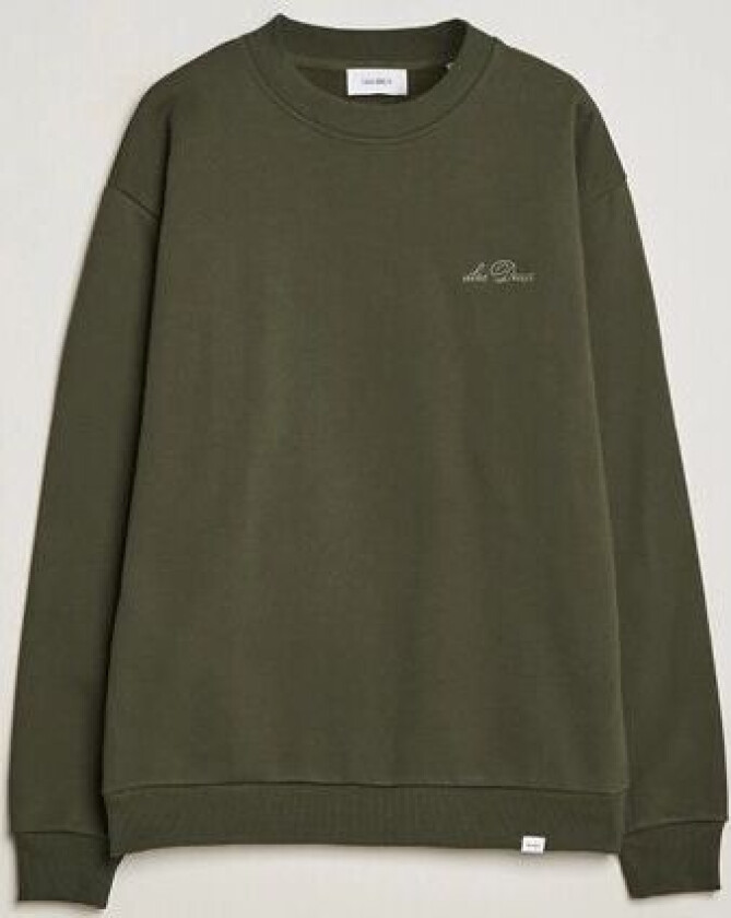 Crew Sweatshirt Forrest Green