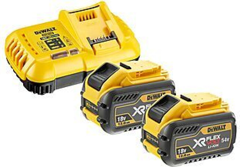 Bilde av Lader startsett flexvolt DCB118Y2T-QW 54 v 12Ah