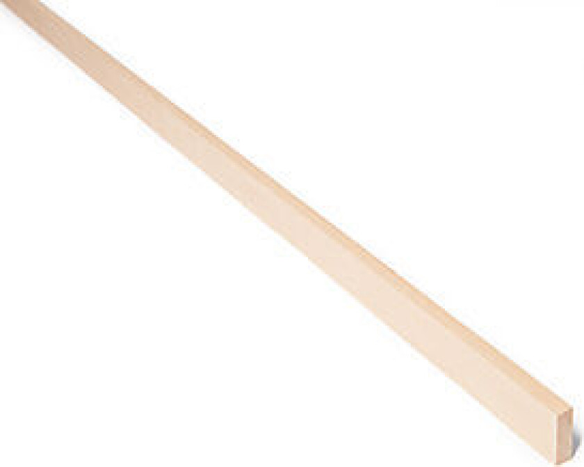Glattkantlist 9x28 mm ubehandlet furu