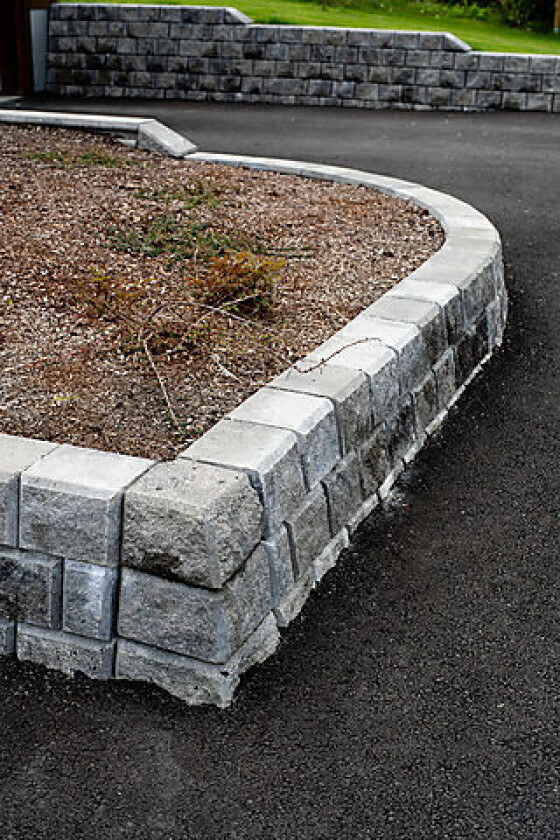 Bilde av Støttemur mini knekt utvendig nr 1