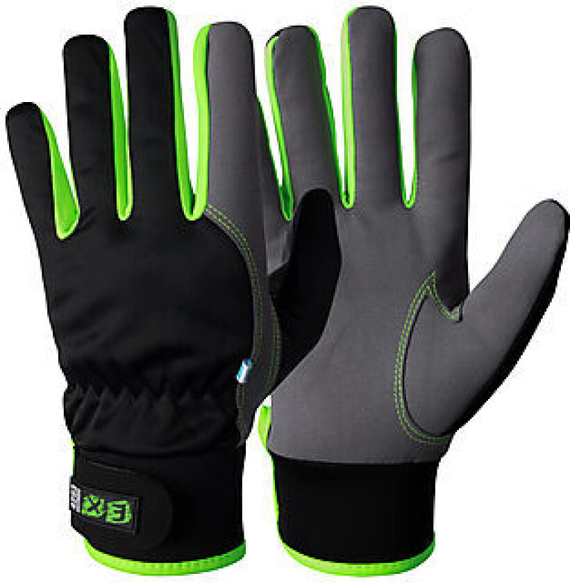 Hanske montering syntetisk str 9 ex