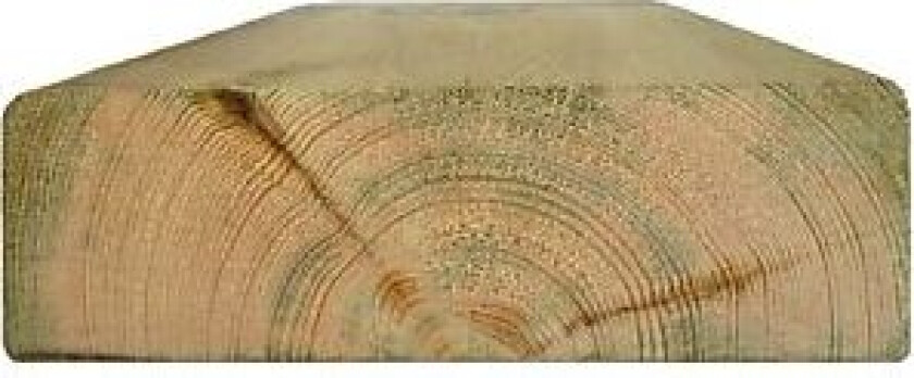 Konstruksjonsvirke C24 impregnert furu 48x198x4200 mm