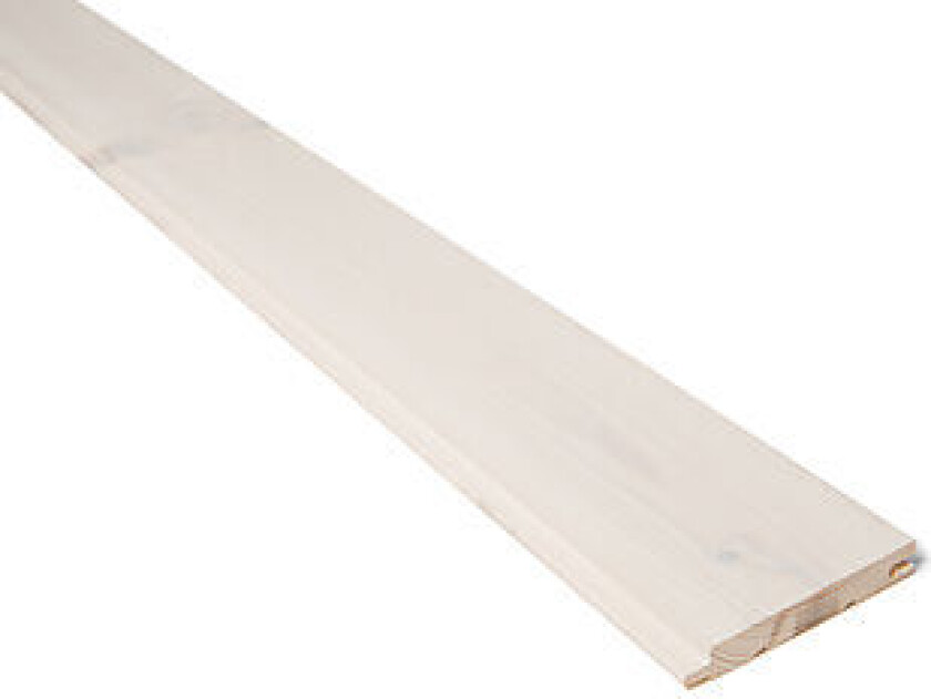 Furu 14x095 glattp natur las hvit behandlede paneler bh