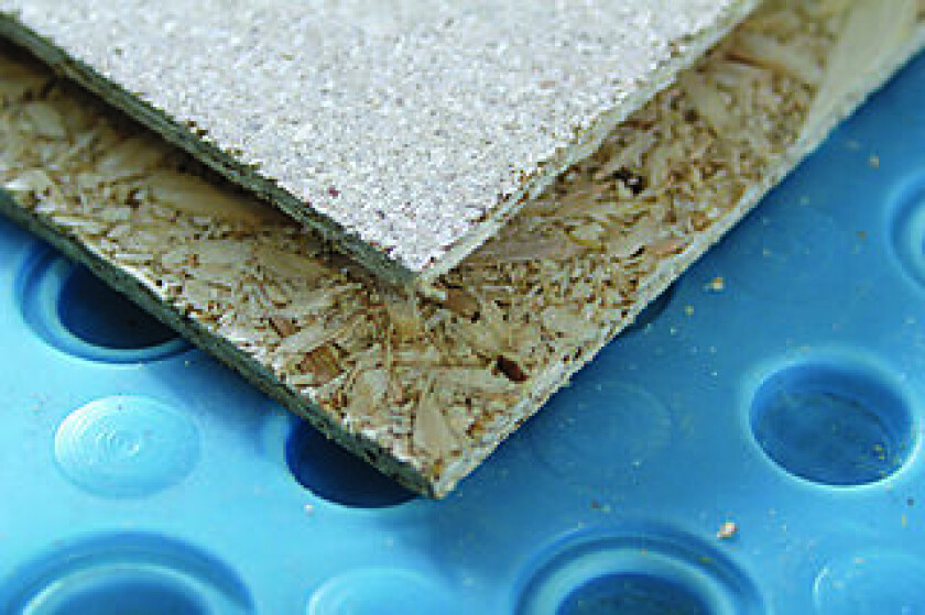 Sponplate flytende gulv 16x620x1820 mm