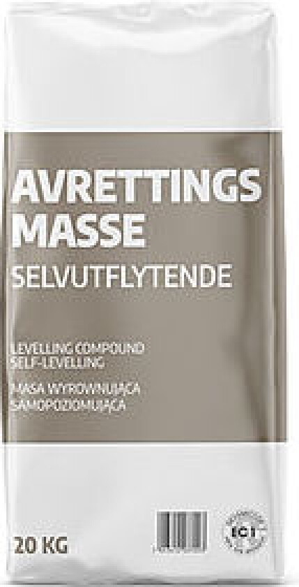Avrettingsmasse 20 kg