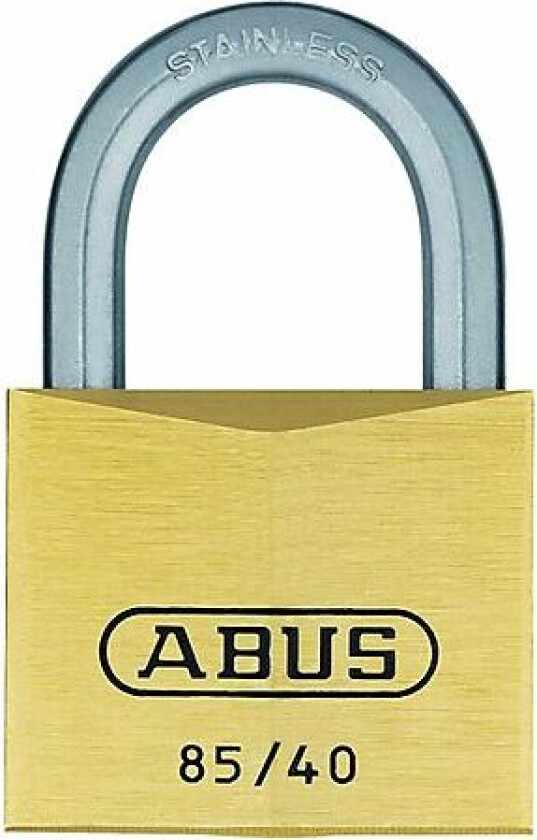 Hengelås 85/30 c messinglås abus