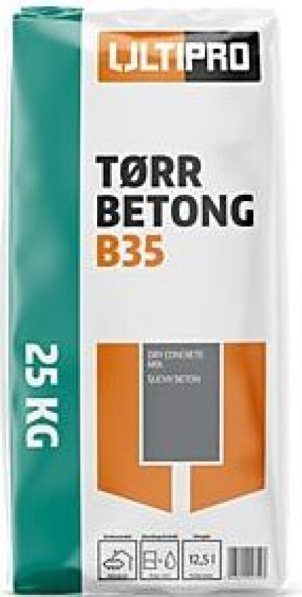 Bilde av Tørrbetong B35 25 kg