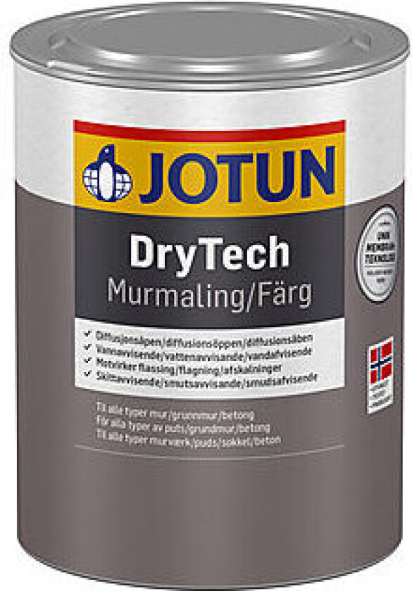 DryTech murmaling hvit 0,75 liter