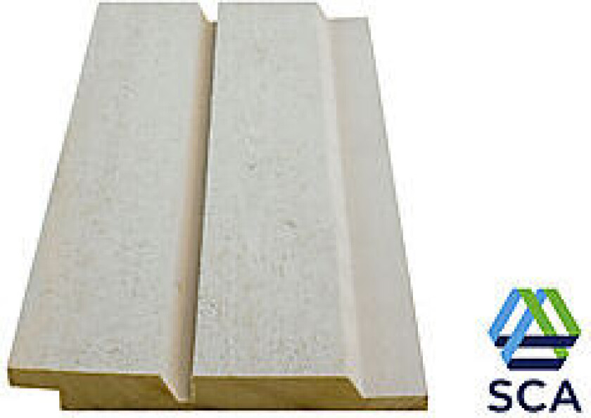 Dobbelfals gran grunnet 19 x 123 mm 60 grader