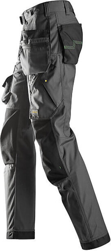 Bilde av Gulvleggerbukse mørk grå/sort str 50