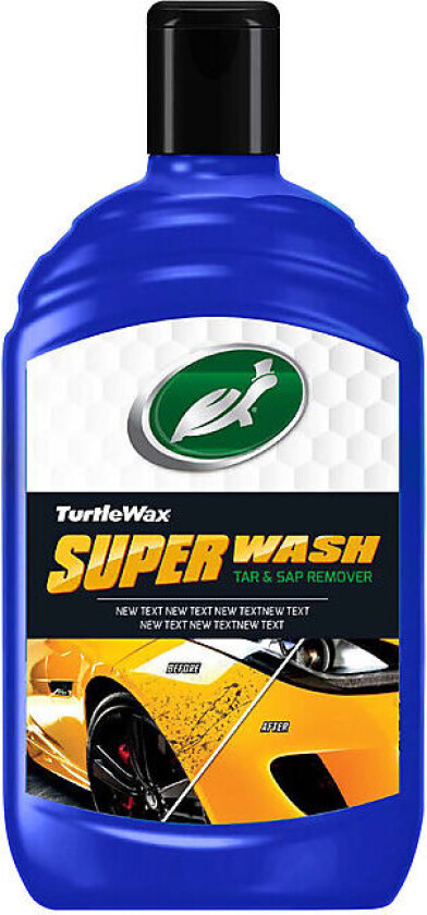 Turtle bilshampo super vask 500 ml
