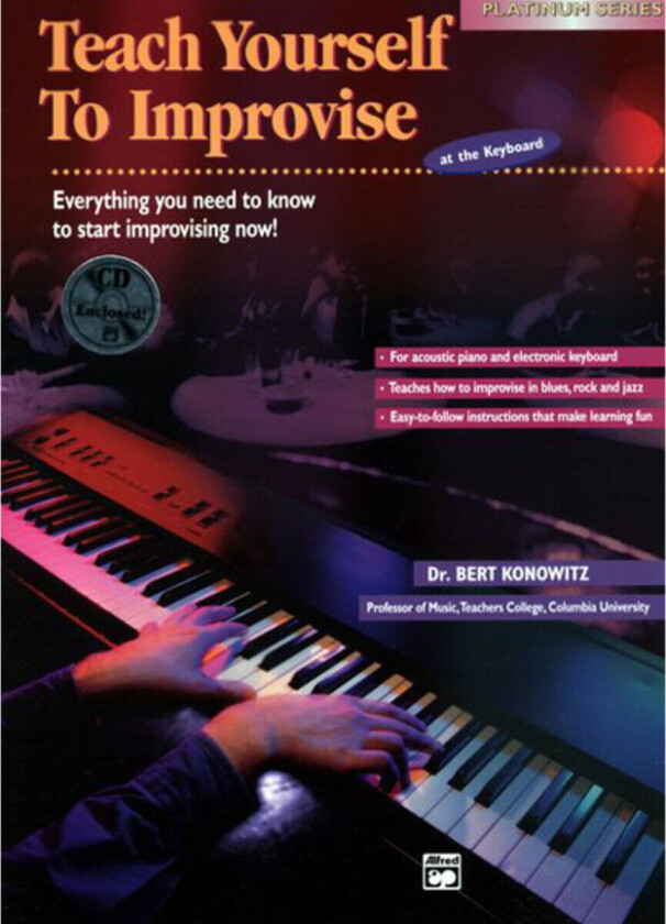 Teach Yourself to Improvise on Keyboard - Book & CD