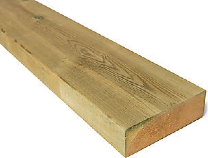 Konstruksjonsvirke C24 furu impregnert 48x148x4200 mm