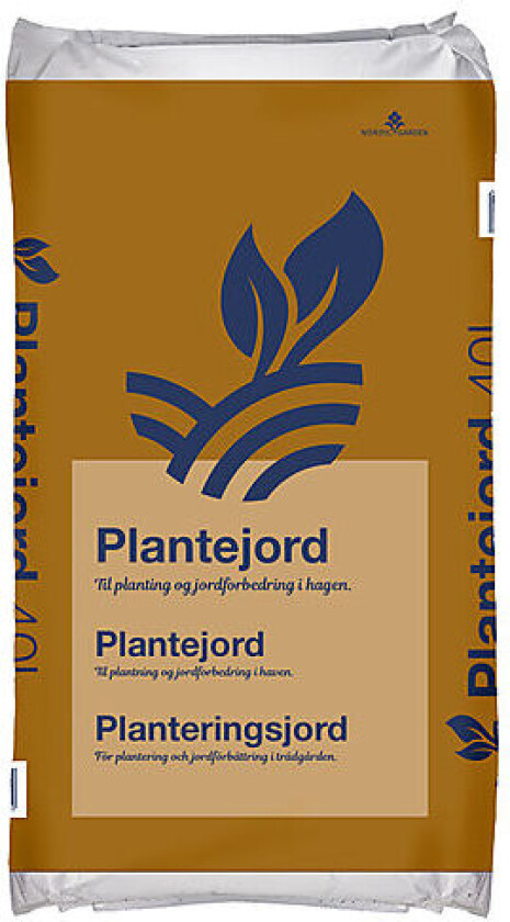 Plantejord til hagen 40 liter