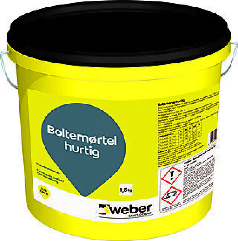Weber boltemørtel hurtig 1,5kg