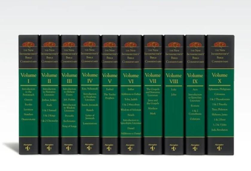 Bilde av The New Interpreter's(r) Bible Commentary Ten Volume Set