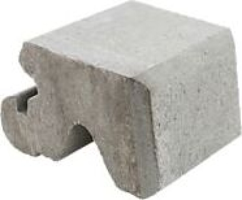 Bilde av Støttemur mini grå 25x28x17 cm