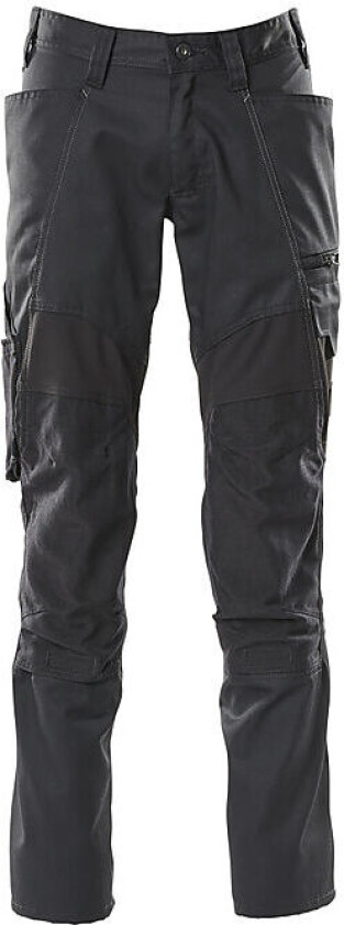 Arbeidsbukse 18579 svart str 76C46