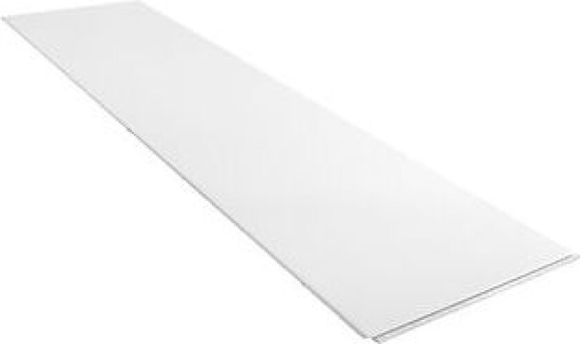 Bilde av Arbor sponpl vegg sp våtr 2440 hvit 12mm x 620 x 2440 fuktb n/f fas 2s