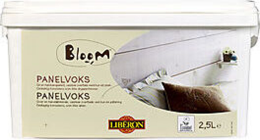 Bloom panelvoks fjellbekk 2,5 halvtransp. Panelvoks for tak/vegg