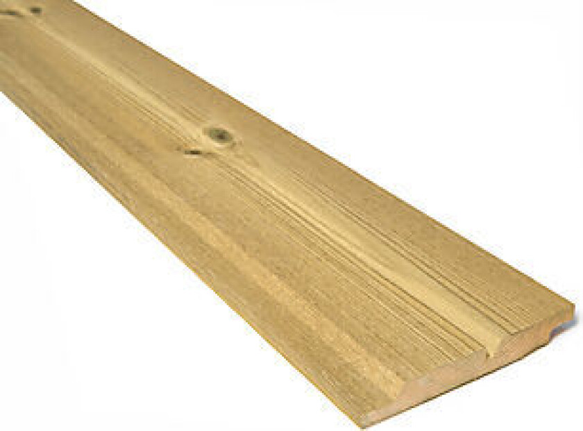 Furu 19x148 df spor imp kl1 cuimpregnert profilert kledning bh