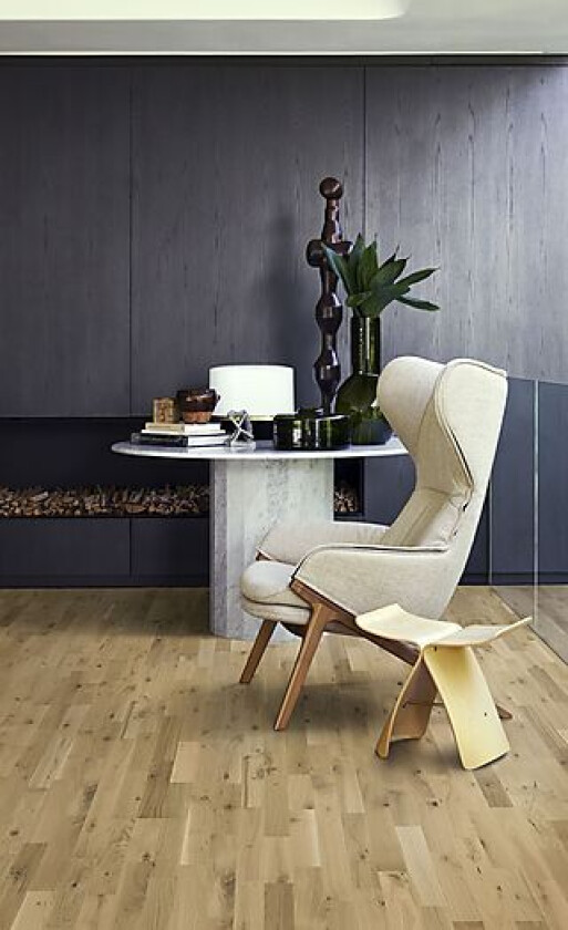 Tregulv Kährs Beyond Retro Urban Brown Ultramatt Lakk Eik 3-Stav