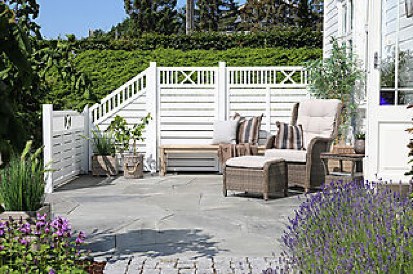 Levegg Lillesand 90x150/90 cm hvitmalt