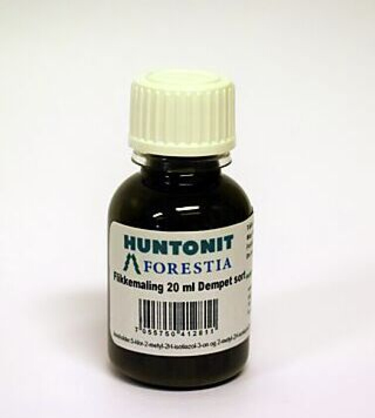 Reparasjonsmaling dempet sort NCS S 8500-N 20 ml