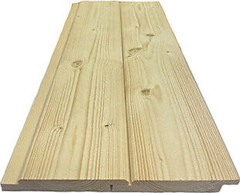 Kledning utvendig faspanel grunnet 19x123 mm