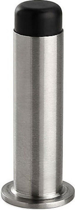 Dørstopper for vegg Ø28x75 mm sort