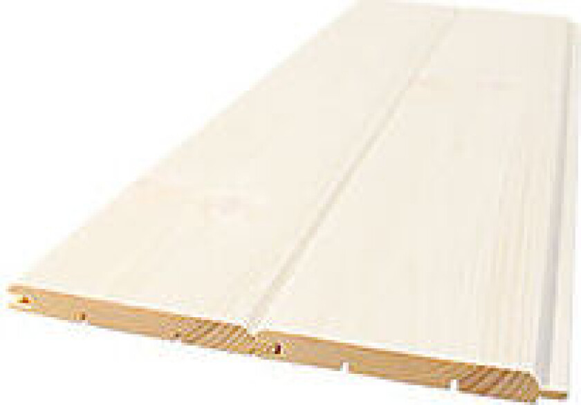 Bilde av Faspanel furu 14x70 mm lakkert hvitpigmentert