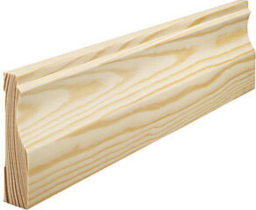 Bilde av Gulvlist furu ubehandlet 15 x 70 mm antikk