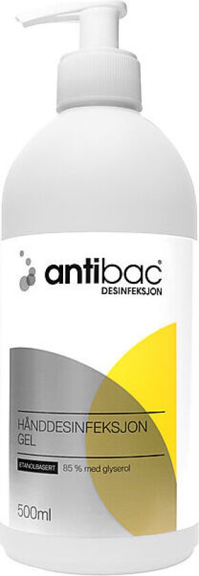 Hånddesinfeksjon 500 ml Antibac gel