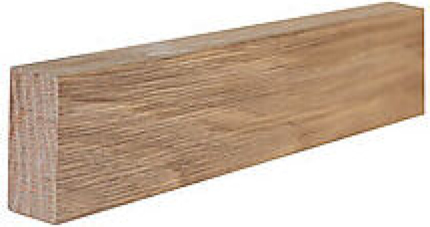 Eik 21x045x2700 spile ubeh glattkant i eik