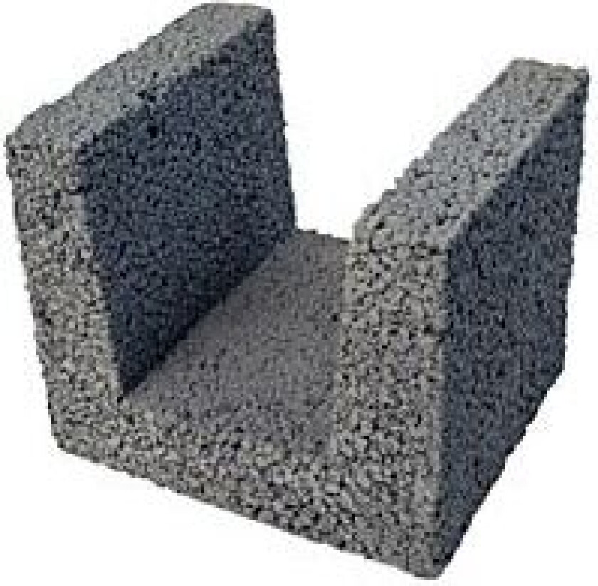 Bilde av Universal u-blokk 30x25x25cm 48 stk pr pall