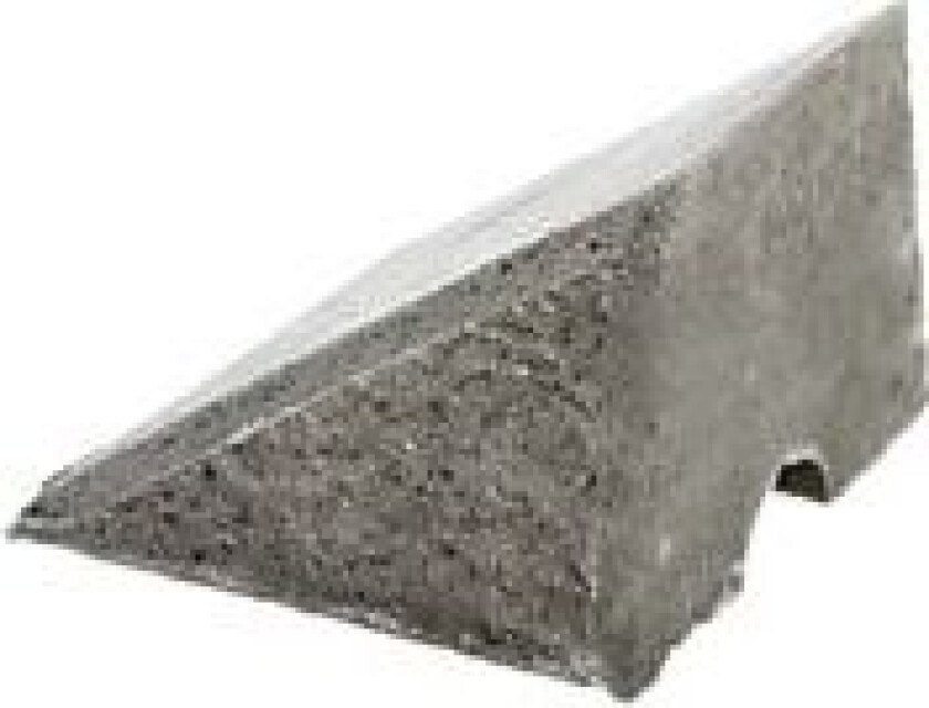 Støttemur mini knekt skrå ende