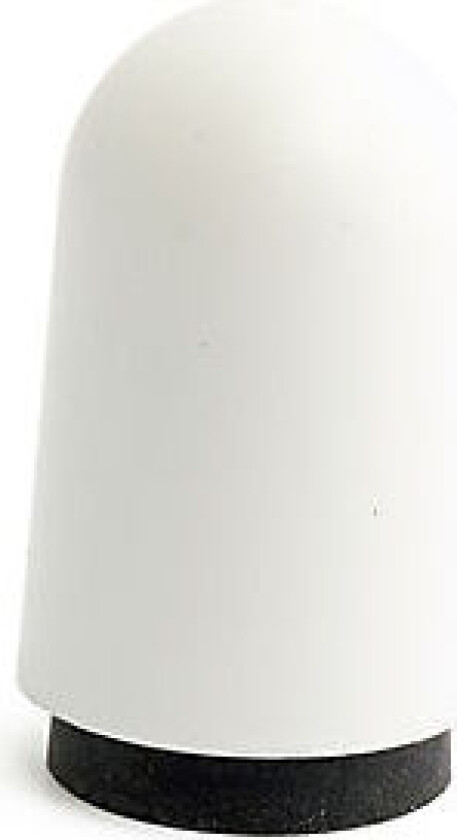 Dørstopper 10963 44mm hvitplast