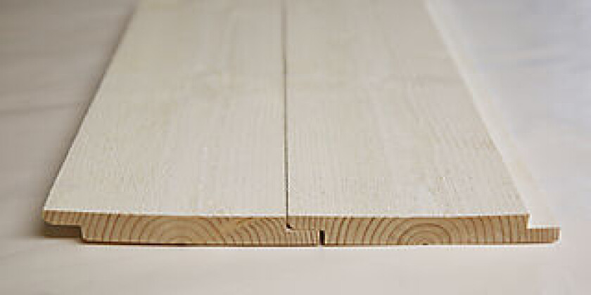 Gran 19x123 d fals tett gr std grunnet hvit