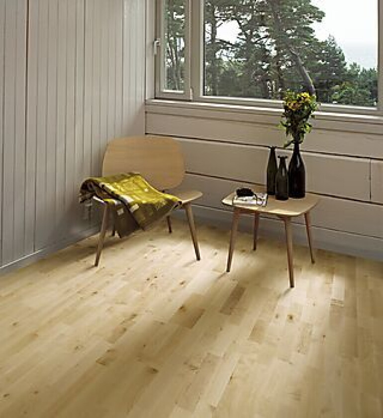 Parkett 15 bjørk aaland 3stav lakk