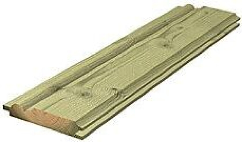 Kledning surrirustikk furu CU impregnert 22 x 120 mm