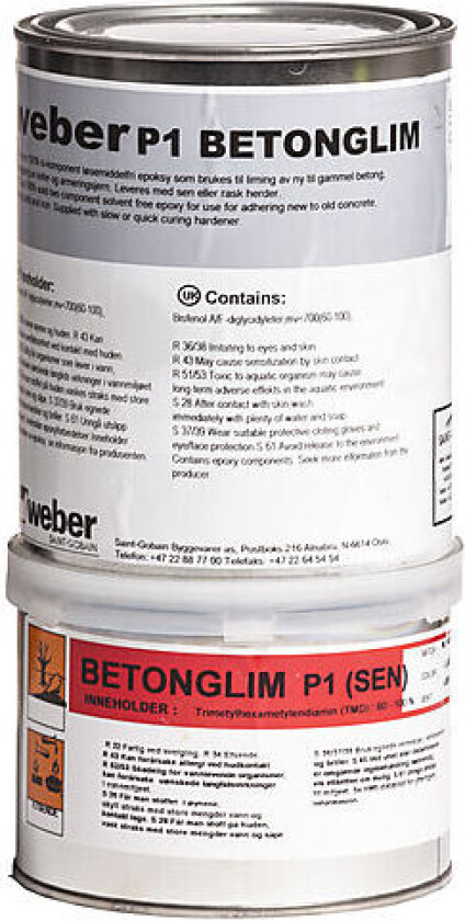 EPOXYLIM 2-KOMP 5KG SETT KOMP A OG B