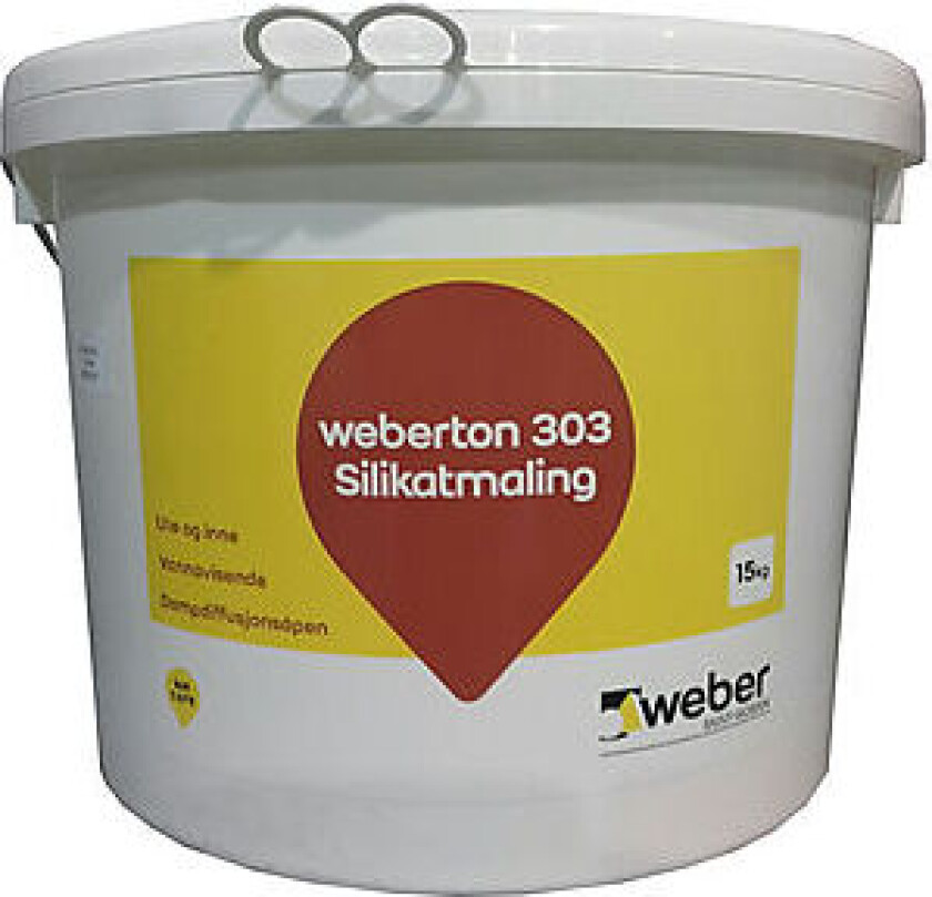 Silikatmaling w.ton 303 diverse farger 15 kg