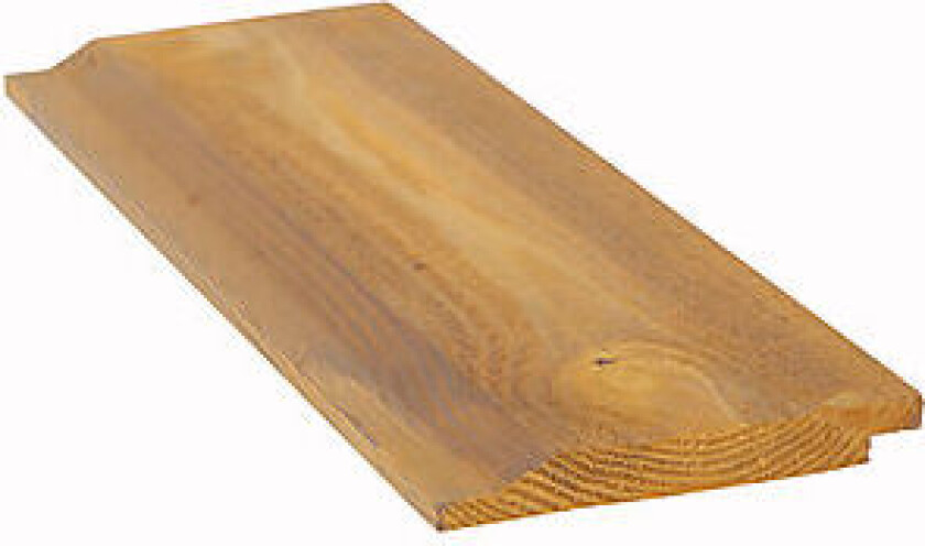 Kledning dobbelfals gammel type (28 grader) 19x148 MøreRoyal oker