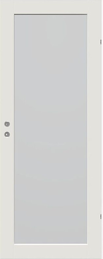 Prima innerdør med glass 80x210 cm