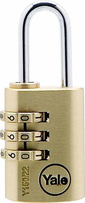 Hengelås y150/22/120/1 komb tvhly150/22/120/1 22mm komb