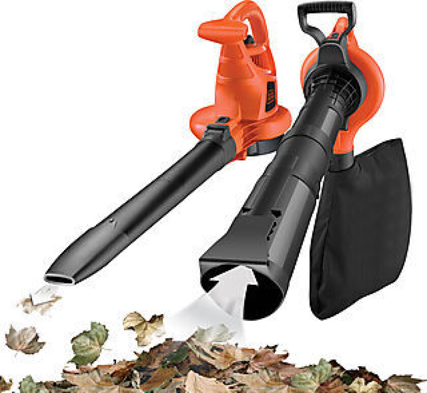 Løvblåser 2800w med rake