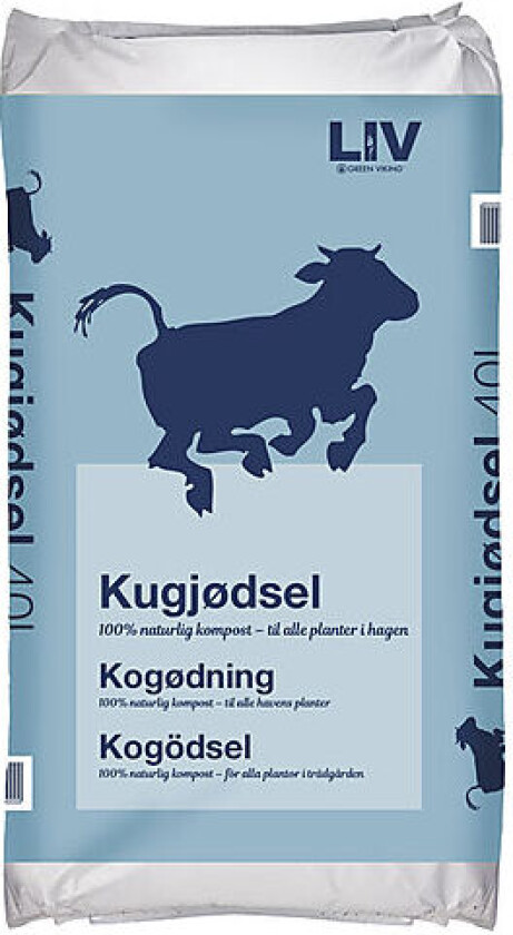 Kugjødsel naturkompost Liv 40 liter