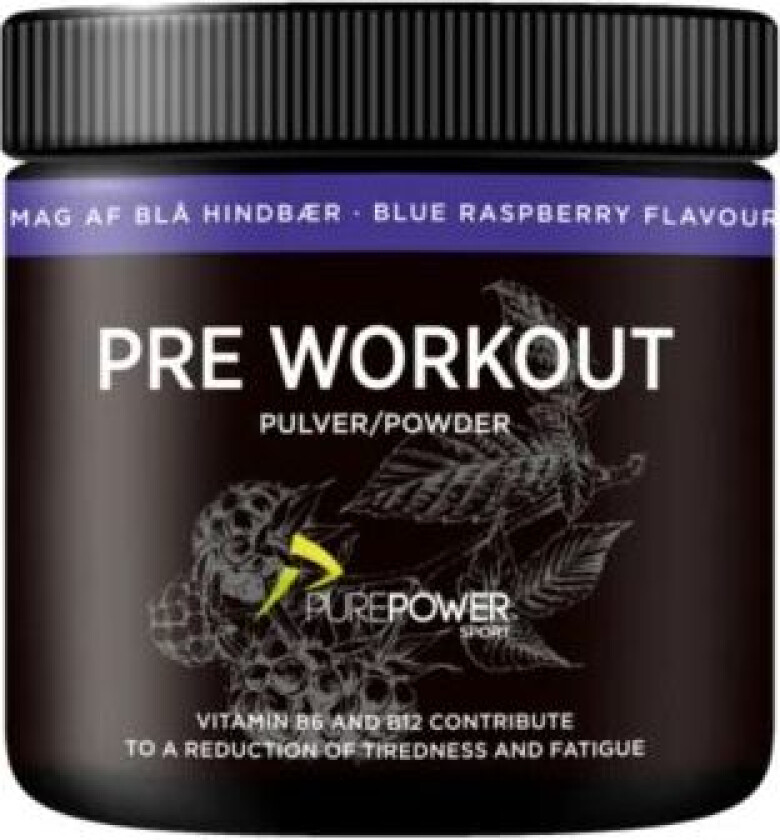Pre-Workout PWO Blue Rasberry 300g.